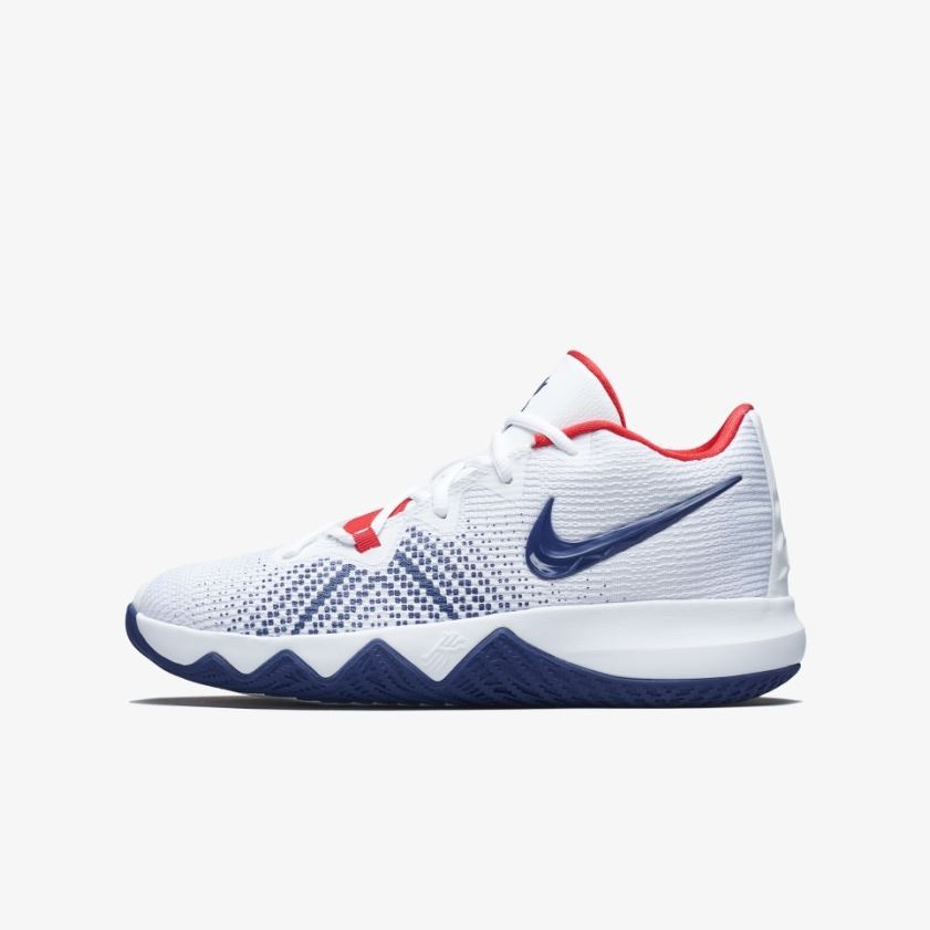 kyrie flytrap white youth